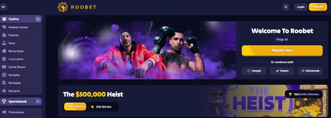 Roobet apuestas online Venezuela